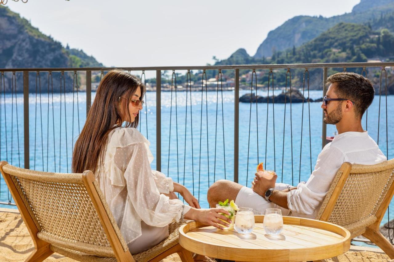 Akrotiri Beach Resort Hotel - Adult Friendly Paleokastritsa Exterior foto The Beach Club at the Hotel