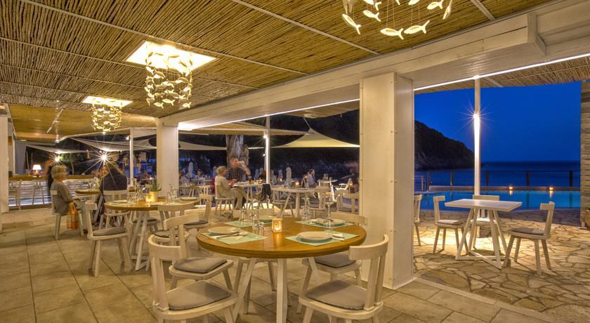 Akrotiri Beach Resort Hotel - Adult Friendly Paleokastritsa Exterior foto Restaurant