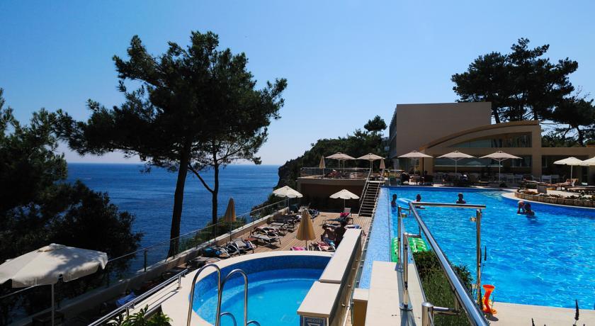Akrotiri Beach Resort Hotel - Adult Friendly Paleokastritsa Exterior foto