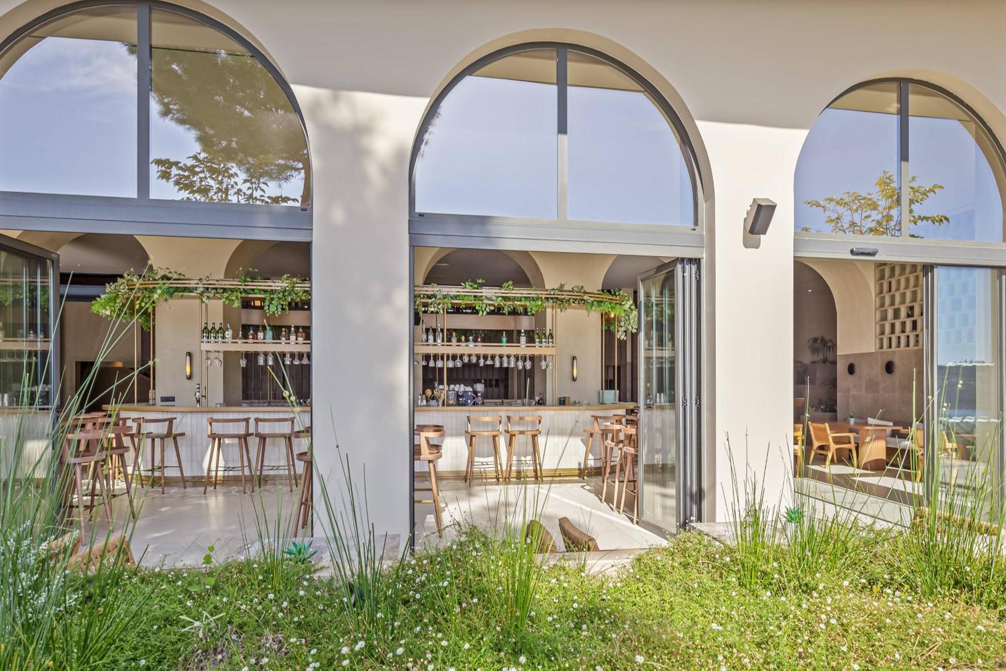 Akrotiri Beach Resort Hotel - Adult Friendly Paleokastritsa Exterior foto The restaurant