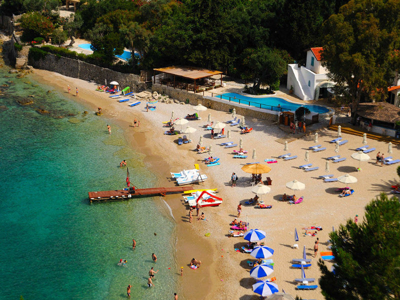 Akrotiri Beach Resort Hotel - Adult Friendly Paleokastritsa Exterior foto The beach of Tolo